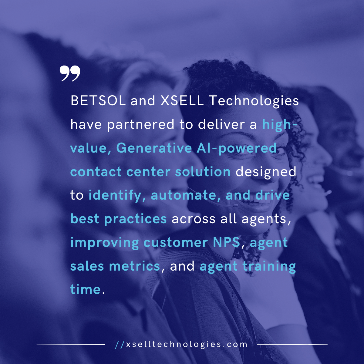 BETSOL, XSELL Technologies Announce Partnership